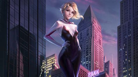 Artwork Gwen Stacy Wallpaper HD Superheroes Wallpapers K Wallpapers Images Backgrounds Photos