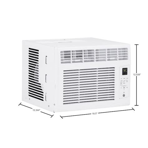Ge 250 Sq Ft Window Air Conditioner With Remote 115 Volt 6000 Btu At