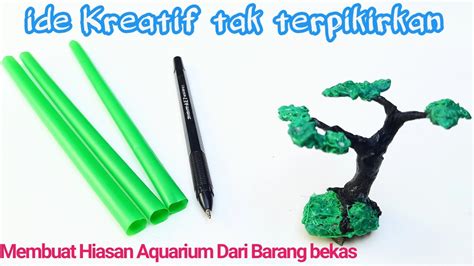 Untuk mencetak banner, harganya berkisar puluhan ribu hingga ratusan ribu rupiah. cara membuat hiasan aquarium dari barang bekas - YouTube