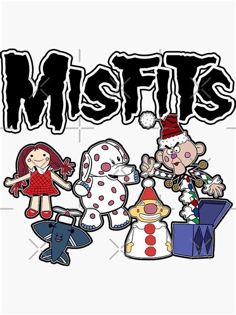 Island Of Misfit Toys Sticker For Sale By Teearcade84 Redbubble