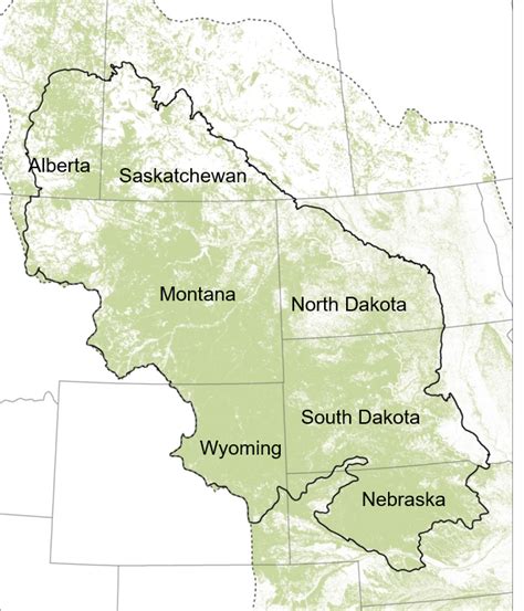 Northern Great Plains Map The Alberta Seed Guide