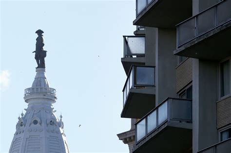 Why The Statue Of William Penn Atop Phillys City Hall Looks To The