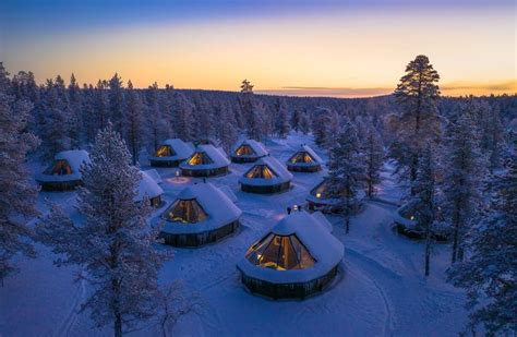 Unique Destination In Finnish Lapland Wilderness Hotel Muotka