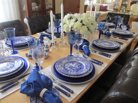 Italian serie a table live. The Welcomed Guest: Spode Blue Italian Casual Dinner Table