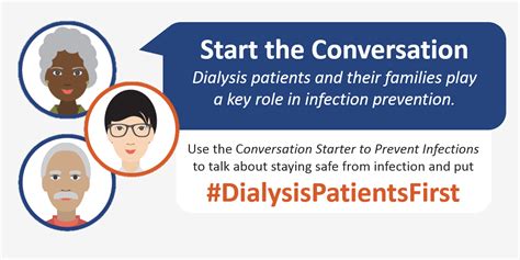 Conversation Starter To Prevent Infections In Dialysis Patients
