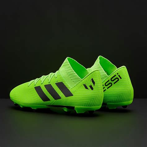 Adidas Nemeziz Messi 183 Fg Mens Boots Firm Ground Green Pro