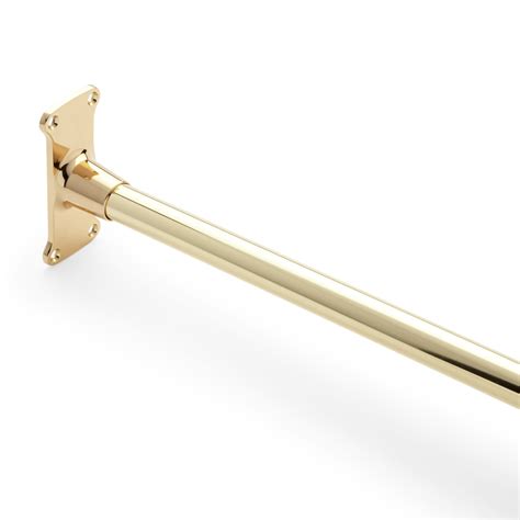 Buy ceiling shower curtain rods and get the best deals at the lowest prices on ebay! Corner Solid Brass Shower Curtain Rod - Bathroom