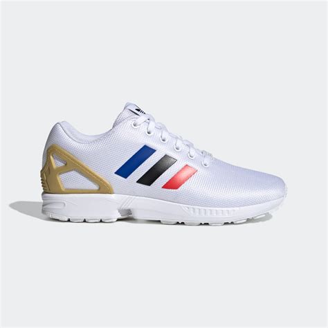Adidas Zx Flux Shoes White Chicago City Sports