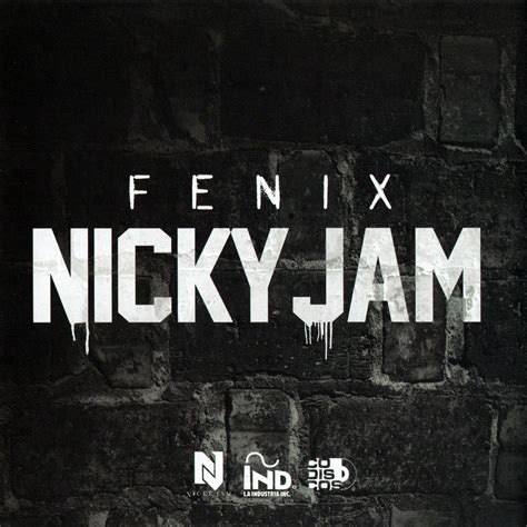 Carátula Interior Frontal de Nicky Jam Fenix Portada