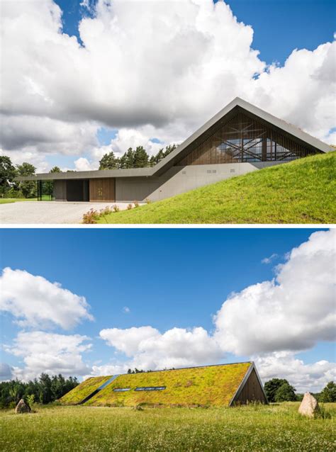 This House Was Built Into A Polish Hillside