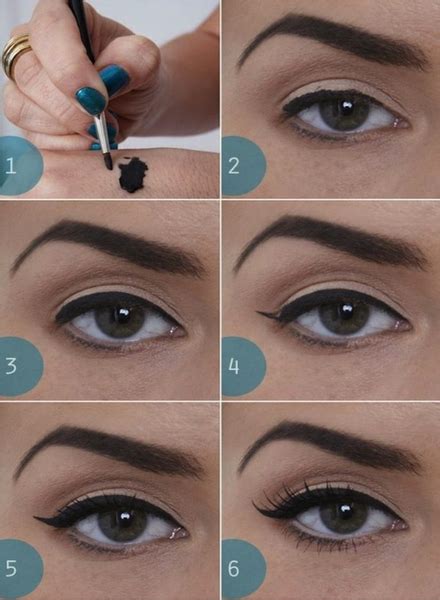 Eyeliner can help make your eyes stand out or look bigger, and it can even change their shape. How to Apply Eyeliner by Yourself | Step by Step for Beginners • The Good Look Book