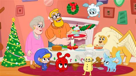 From stuffing to roasted roots, spuds to sausages, each family has its favourites. Magic Christmas Dinner With Morphle - Merry Christmas for ...