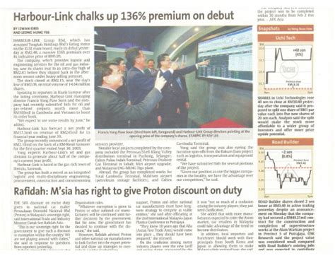 Logistic services and equipment rental; Harbour-Link chalks up 136% premium on debut | Harbour ...