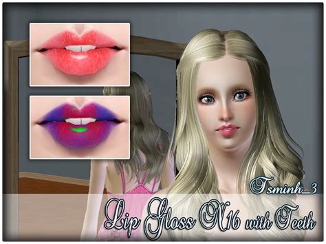 My Sims 3 Blog Lip Gloss N16 Set By Tsminh3