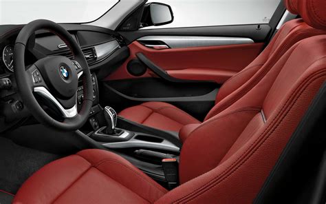 The Bmw X1 With Coral Red Nevada Leather Interior Our Next Wheels