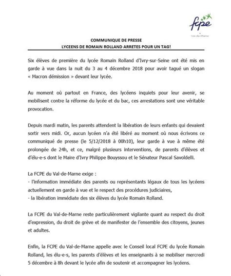 Madame, monsieur, actuellement en terminale (série) au lycée (nom), mon ambition serait d'intégrer votre formation de bts analyses de biologie médicale au sein de votre établissement dès la rentrée (année). Lettre De Demission Lycée Eleve Mineur - Template Exemple ...