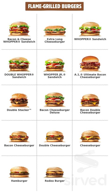 Burger King Menu Menu For Burger King Ss 7 Selangor Zomato Malaysia