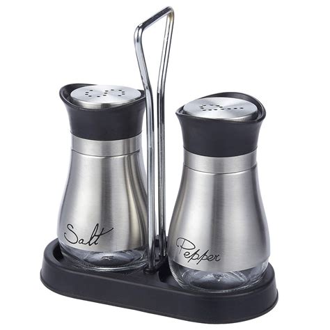 The use of the culinary duo has deep roots that stretch back thousands of years. Salt and Pepper Shakers Set - High Grade Stainless Steel ...