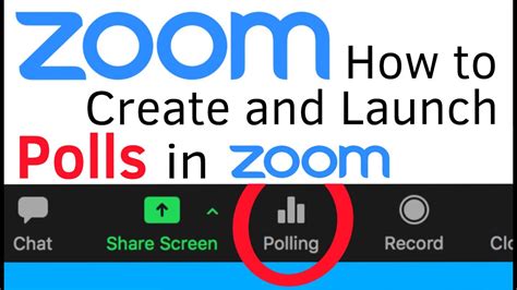 You also have the ability to download a report of polling after the. How to Create and Launch Polls in Zoom Meetings - Zoom ...