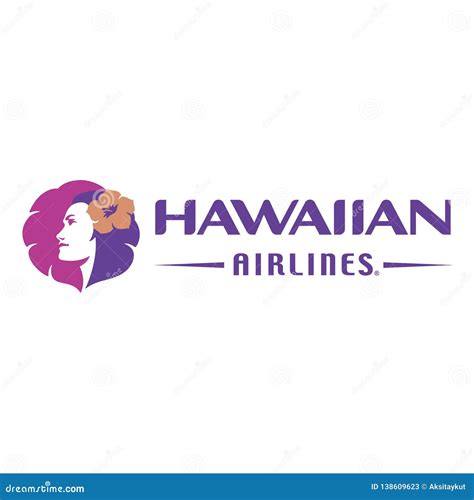 Hawaiian Airlines Logo Icon Editorial Stock Photo Illustration Of