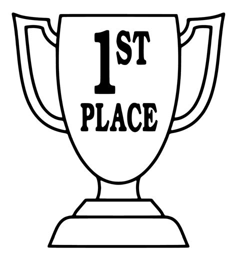 Dieses pokal ausmalbild wurde schon 4196 mal angeschaut. Trophy Coloring Page - GetColoringPages.com
