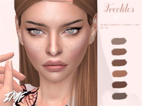 Веснушки Imf Freckles N14 Симс 4