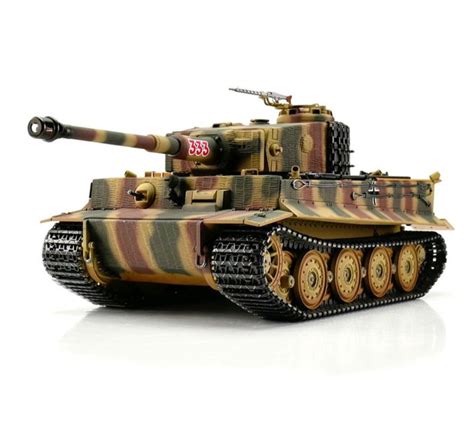 116 Torro Tiger I Late Version Rc Tank 24ghz Airsoft Metal Edition
