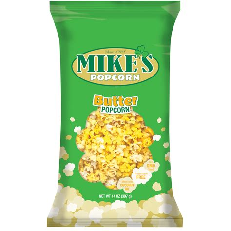 Butter Popcorn Mikes Popcorn