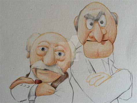 The Muppets Waldorf And Statler By Billyboyuk On Deviantart