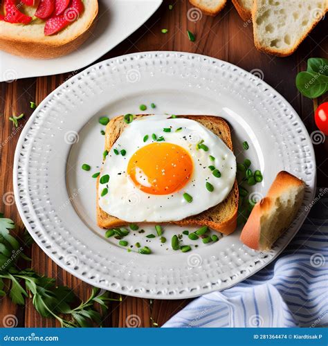 Morning Bliss Mouthwatering Breakfast Spread for Food Lovers Stock