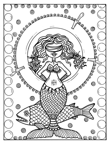 Pin On Chubby Mermaid Pages