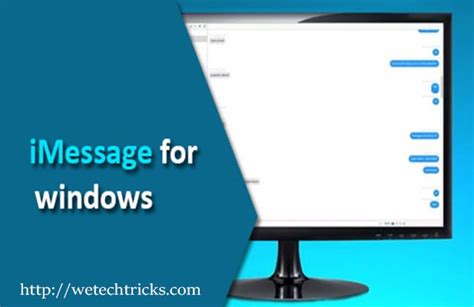 How To Get Imessage On Your Windows Pc Techicy