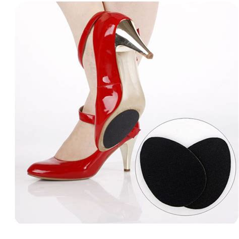 New Anti Slip Self Adhesive Shoes Mat High Heel Sole Protector Rubber Pads Cushion Non Slip