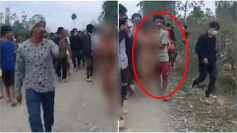 Manipur Women Being Paraded Naked Was Reported To Womens Panel Over A