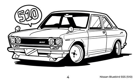 nissancoloringbookdrawdrawdraw  News  Grassroots Motorsports