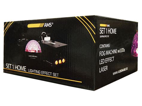 Ams Set 1 Home Fog Machine Audiomusicsystem