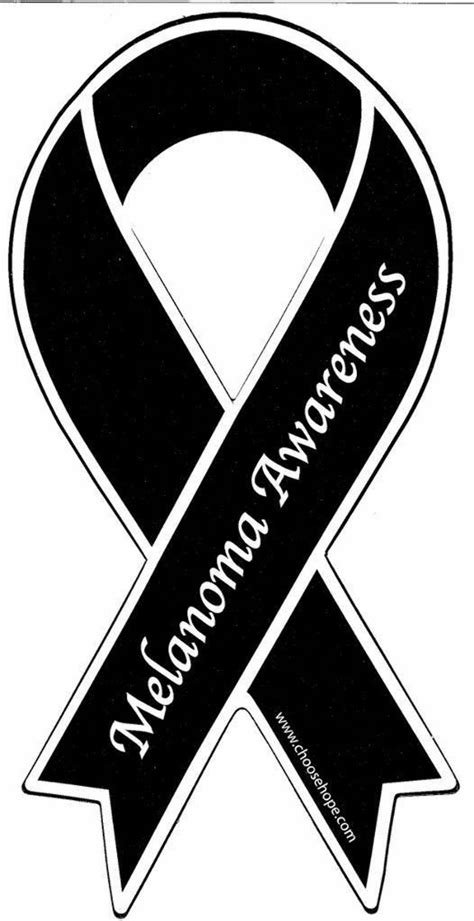 Melanoma Cancer Symbol