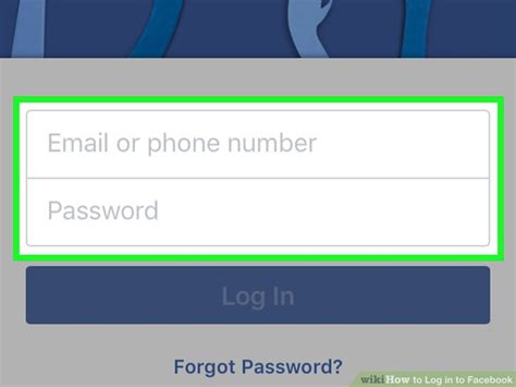 How To Log In To Facebook 9 Steps With Pictures Wikihow