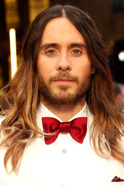 Although he has always been the lead vocals, rhythm guitar, and songwriter for american band thirty. Jared Leto Ombre Long Hair 2014 - Jared Leto's Oscar Hair