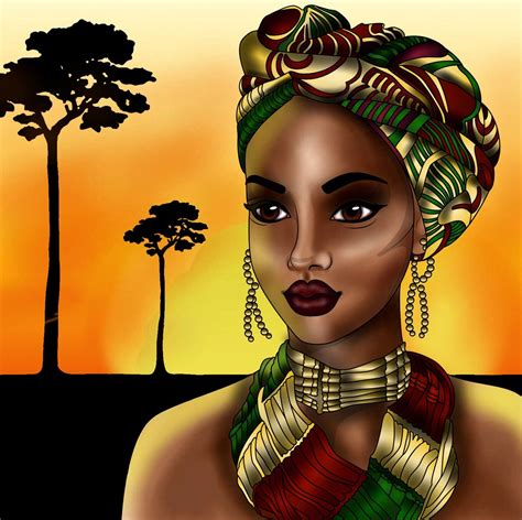 Black Women Quotes Black Women Art Beautiful Black Women Black Girl Cartoon Girls Cartoon