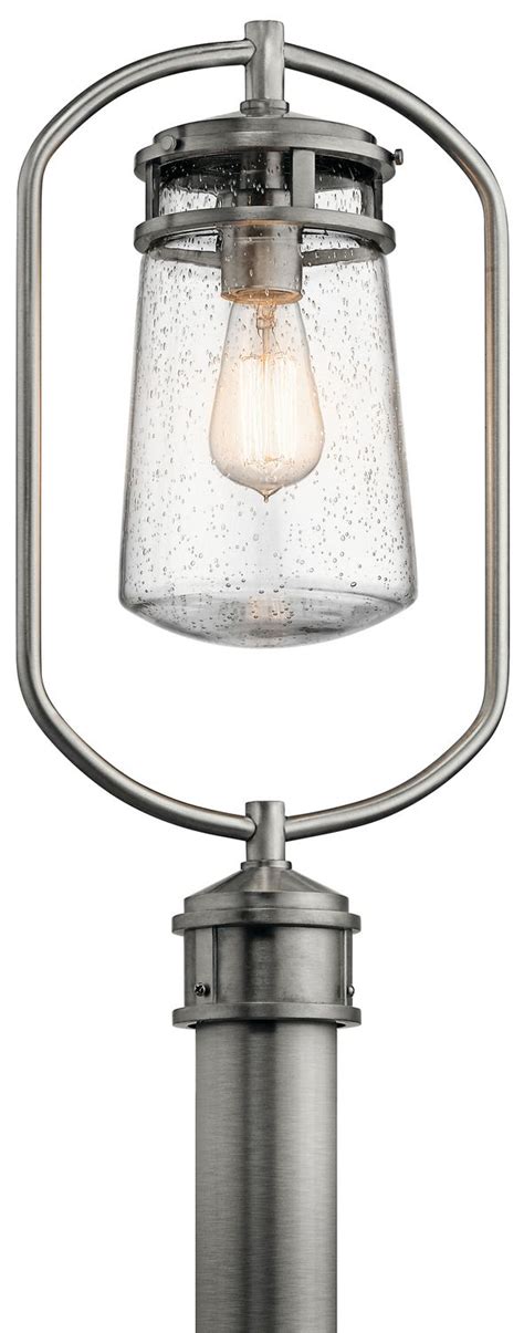 It emulates the clean, bright surface that architects and specifiers. Kichler Outdoor Post in a Brushed Aluminum Finish | Lamp ...