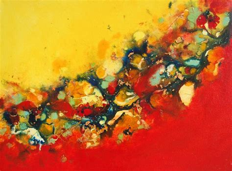 Contemporary Abstract Original Painting On Canvas