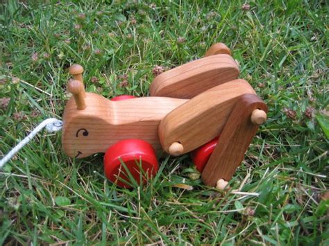 Wooden Grasshopper Pull Toy Toddler T Traditional Folk Etsy Canada