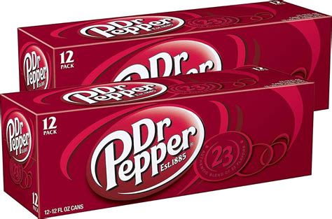 Dr Pepper Est 1885 Pack 12 12fl Oz 355ml Americano Mercado Libre