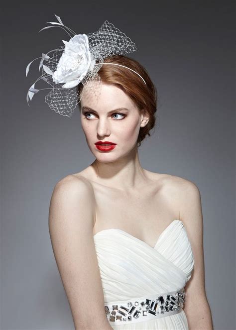 Just look through our photo gallery and choose the. Fascinators for Short Hair | Bridal Fascinator Ivory ...