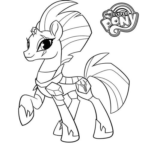 Equestria girls coloring pages made on the animated series my little pony. MLP My Little Pony Tempest Shadow Coloring Page | My ...