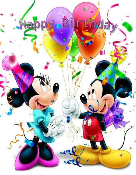 3 short birthday wishes and messages. Pin by Linda Lathers on Mickey | Happy birthday disney ...