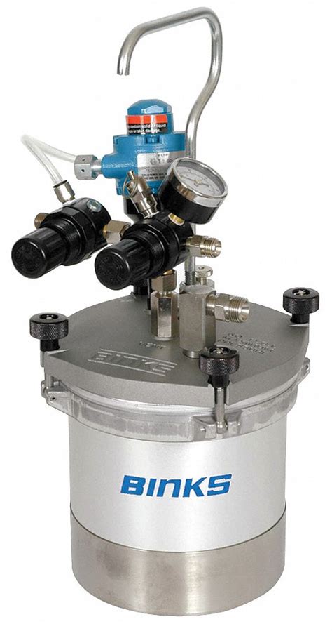 Shop gun parts and accessories today. BINKS Pressure Spray Gun Cup, 2 qt Capacity, 1 EA - 41U069 ...
