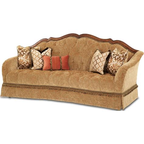 Michael amini is known for original designs in the home furnishings industry. AICO Villa Valencia Tufted Sofa by Michael Amini | Aico ...