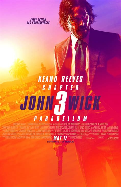 Chapter 3 john wick 3: Cartel de John Wick: Capítulo 3 - Parabellum - Poster 2 ...